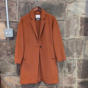 Madewell Wool Dress Coat